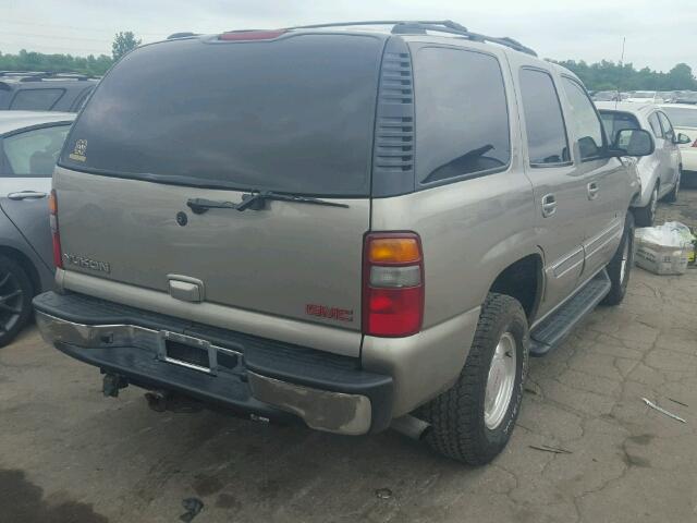 1GKEK13Z82J343110 - 2002 GMC YUKON SILVER photo 4