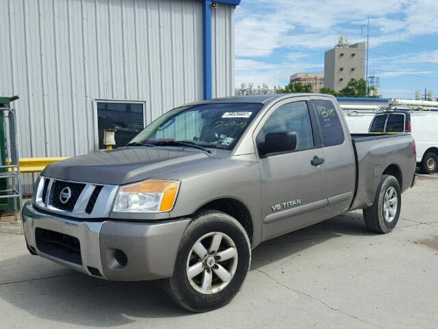 1N6BA06A48N309049 - 2008 NISSAN TITAN BROWN photo 2