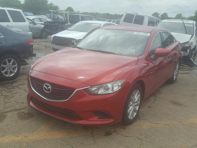 JM1GJ1U51G1400483 - 2016 MAZDA 6 SPORT RED photo 2