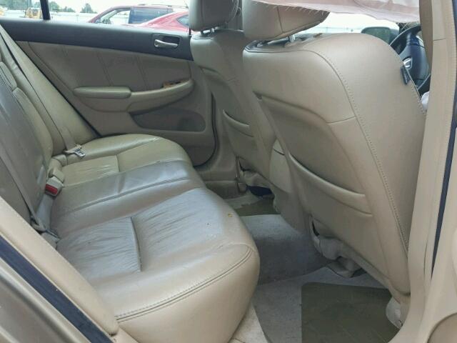 1HGCM66585A041504 - 2005 HONDA ACCORD EX TAN photo 6