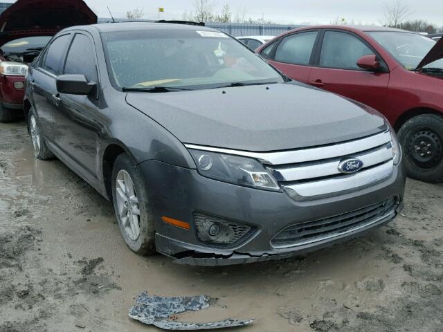 3FAHP0HA8BR217896 - 2011 FORD FUSION SE GRAY photo 1