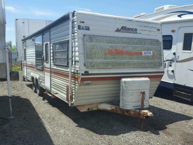 1SY200N28GG000196 - 1986 ALLI TRAILER WHITE photo 1