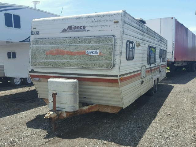 1SY200N28GG000196 - 1986 ALLI TRAILER WHITE photo 2