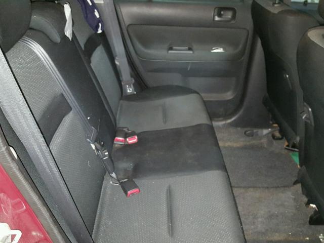 JTLKT334564105686 - 2006 TOYOTA SCION XB BURGUNDY photo 6