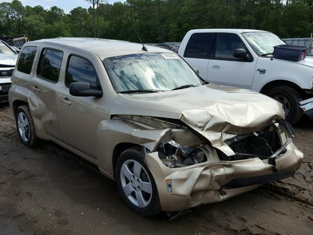 3GNCA13D68S673417 - 2008 CHEVROLET HHR LS BEIGE photo 1