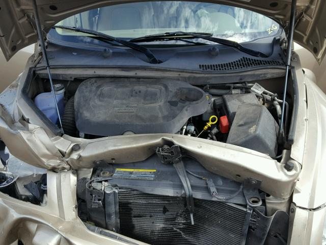 3GNCA13D68S673417 - 2008 CHEVROLET HHR LS BEIGE photo 7