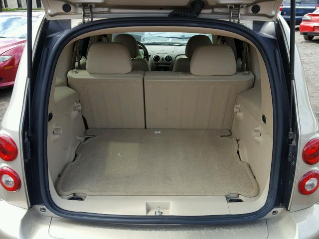 3GNCA13D68S673417 - 2008 CHEVROLET HHR LS BEIGE photo 9