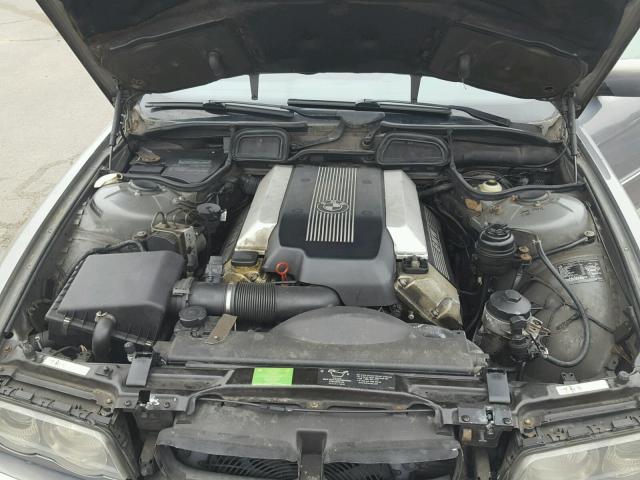 WBAGH83461DP29292 - 2001 BMW 740 IL Сұр фото 7