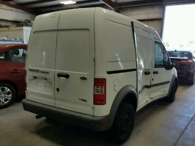 NM0LS7AN4DT133274 - 2013 FORD TRANSIT CO WHITE photo 4