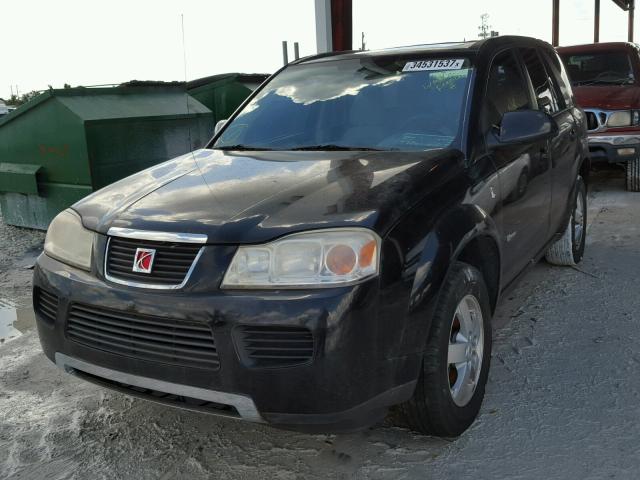 5GZCZ33Z37S864424 - 2007 SATURN VUE HYBRID BLACK photo 2