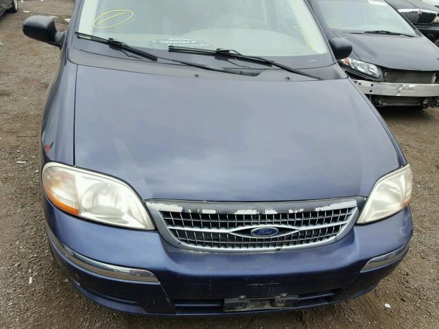 2FMDA5240XBC05219 - 1999 FORD WINDSTAR S BLUE photo 9