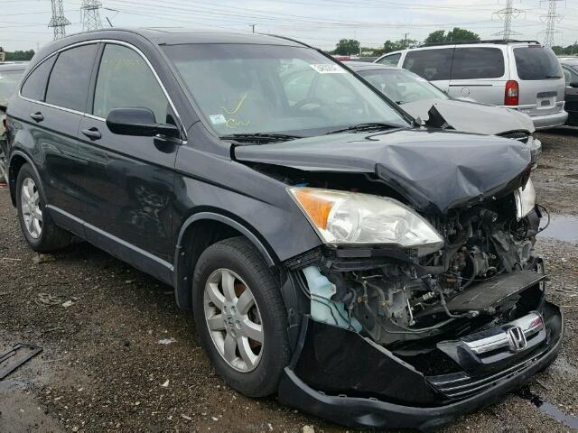 JHLRE487X8C067056 - 2008 HONDA CR-V EXL BLACK photo 1