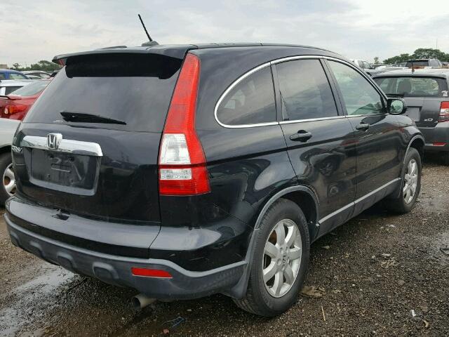 JHLRE487X8C067056 - 2008 HONDA CR-V EXL BLACK photo 4