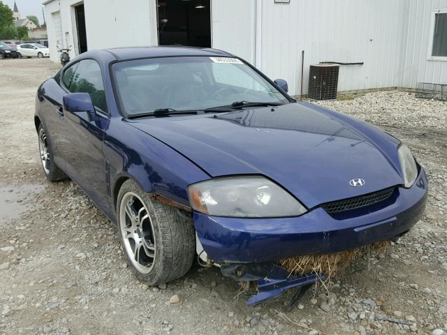 KMHHN65F56U226567 - 2006 HYUNDAI TIBURON GT BLUE photo 1