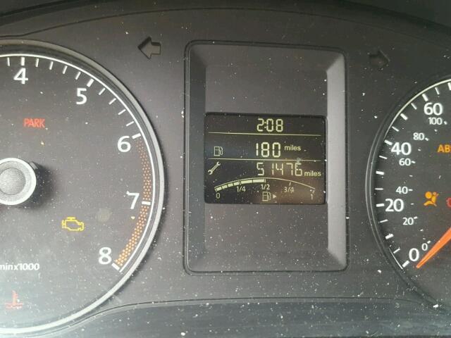 3VW2K7AJ0EM250276 - 2014 VOLKSWAGEN JETTA BASE 红色 照片 8