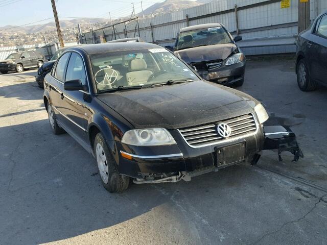 WVWMD63B73E024275 - 2003 VOLKSWAGEN PASSAT GL BLACK photo 1