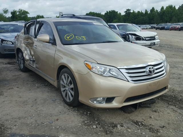 4T1BK3DB9BU420914 - 2011 TOYOTA AVALON BAS GOLD photo 1