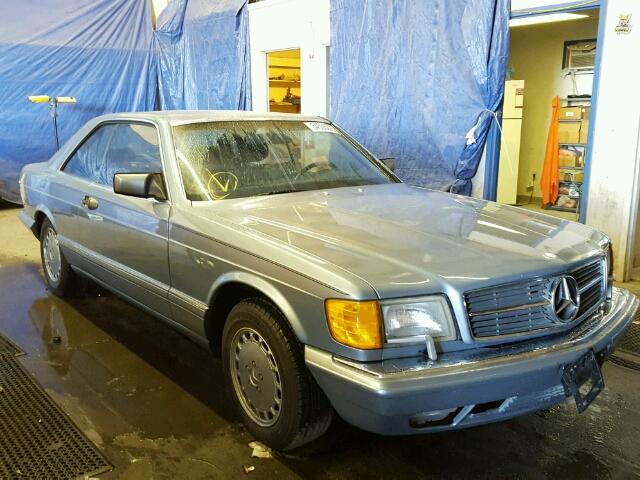 WDBCA45D7GA265904 - 1986 MERCEDES-BENZ 560 SEC BLUE photo 1