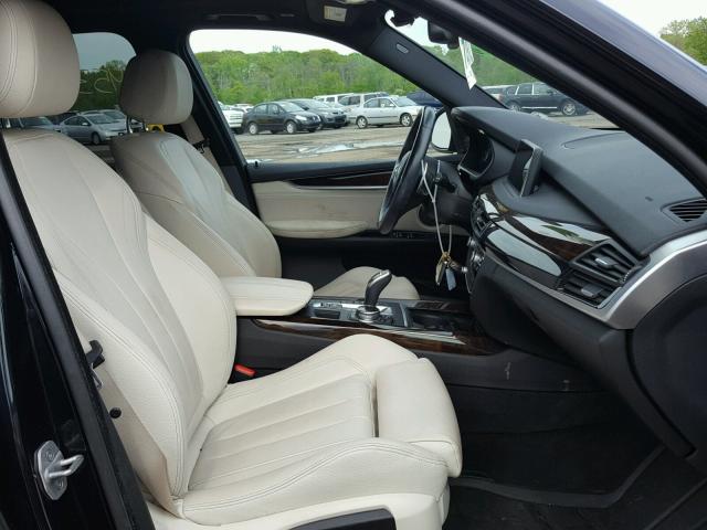 5UXKR0C5XF0K57387 - 2015 BMW X5 XDRIVE3 BLACK photo 5