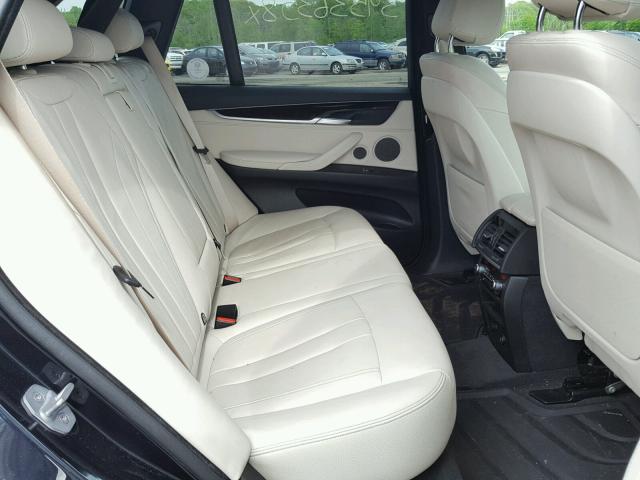 5UXKR0C5XF0K57387 - 2015 BMW X5 XDRIVE3 BLACK photo 6