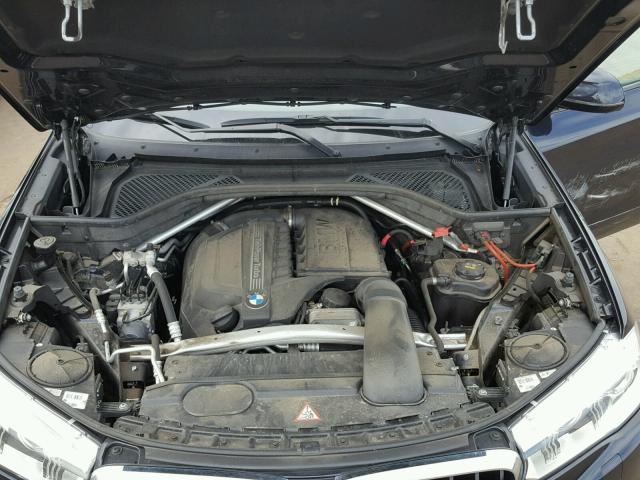 5UXKR0C5XF0K57387 - 2015 BMW X5 XDRIVE3 BLACK photo 7