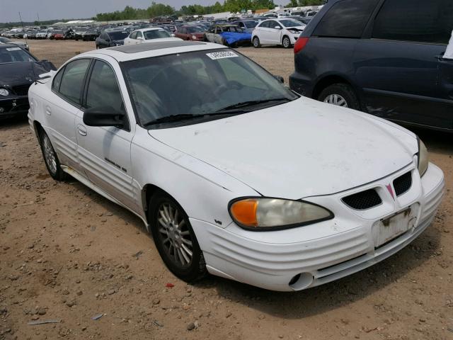 1G2NF52E91M527415 - 2001 PONTIAC GRAND AM S Ağ foto 1