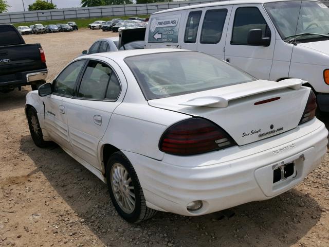 1G2NF52E91M527415 - 2001 PONTIAC GRAND AM S Ağ foto 3