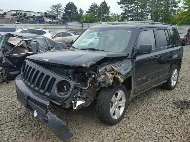 1C4NJRFB5ED891533 - 2014 JEEP PATRIOT LA BLACK photo 2