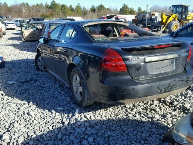 2G2WP552761247837 - 2006 PONTIAC GRAND PRIX BLACK photo 3