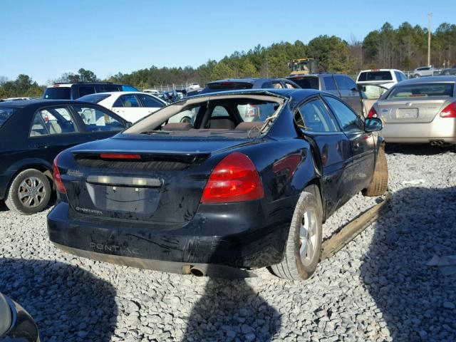 2G2WP552761247837 - 2006 PONTIAC GRAND PRIX BLACK photo 4