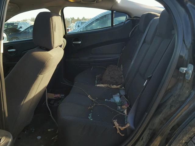 2G2WP552761247837 - 2006 PONTIAC GRAND PRIX BLACK photo 6