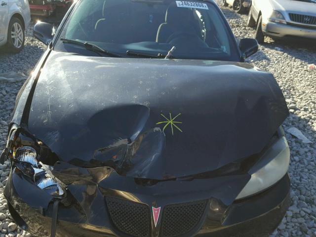 2G2WP552761247837 - 2006 PONTIAC GRAND PRIX BLACK photo 7