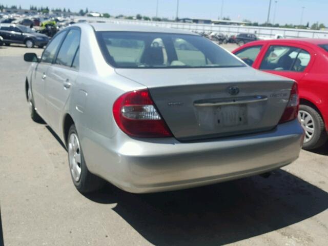 4T1BE30K64U297234 - 2004 TOYOTA CAMRY LE/X SILVER photo 3