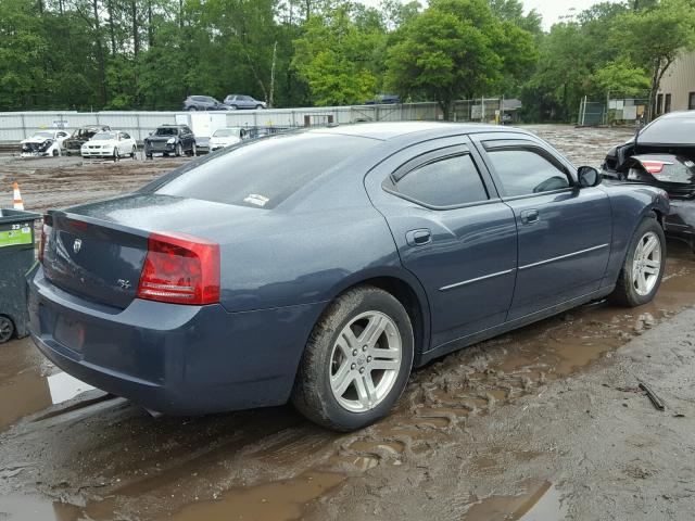 2B3KA53H87H686834 - 2007 DODGE CHARGER R/ BLUE photo 4