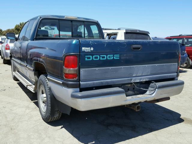 3B7HC13Z1SM176629 - 1995 DODGE RAM 1500 GREEN photo 3