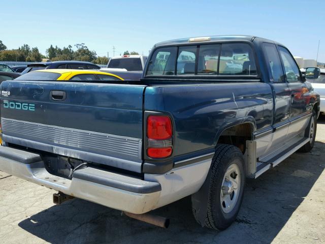 3B7HC13Z1SM176629 - 1995 DODGE RAM 1500 GREEN photo 4