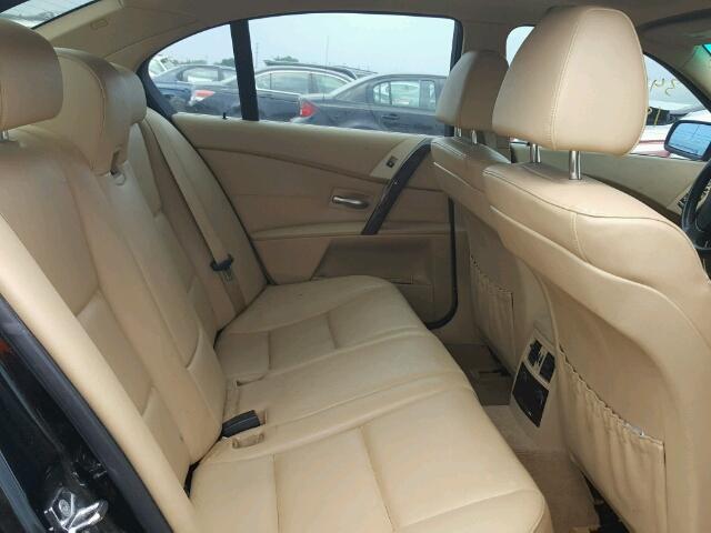 WBANA53595B861340 - 2005 BMW 525 I BLACK photo 6