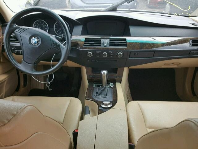 WBANA53595B861340 - 2005 BMW 525 I BLACK photo 9