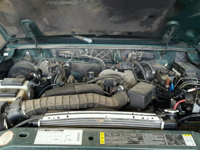 4F4YR13U71TM06538 - 2001 MAZDA B3000 GREEN photo 7