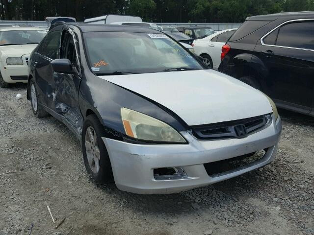 1HGCM56354A017409 - 2004 HONDA ACCORD LX GRAY photo 1