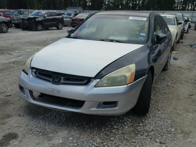 1HGCM56354A017409 - 2004 HONDA ACCORD LX GRAY photo 2