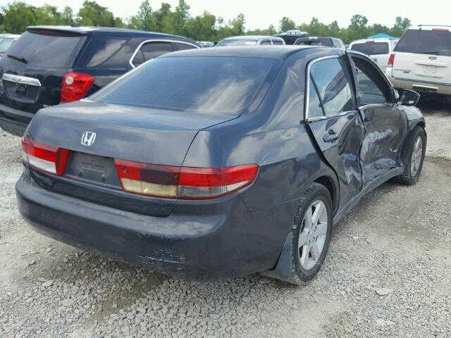 1HGCM56354A017409 - 2004 HONDA ACCORD LX GRAY photo 4