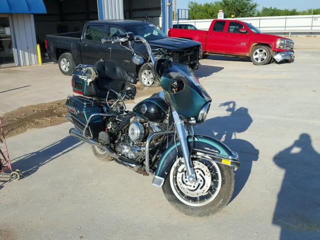 1HD1FCW151Y606433 - 2001 HARLEY-DAVIDSON FLHTCUI GREEN photo 1