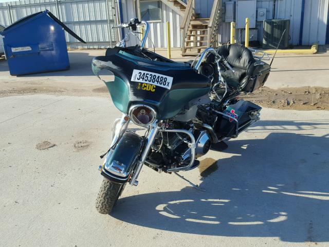 1HD1FCW151Y606433 - 2001 HARLEY-DAVIDSON FLHTCUI GREEN photo 2