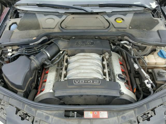 WAUML44E65N014594 - 2005 AUDI A8 L QUATT BLUE photo 7