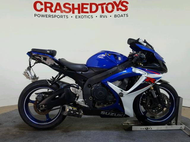 JS1GN7DA572113270 - 2007 SUZUKI GSX-R600 BLUE photo 1