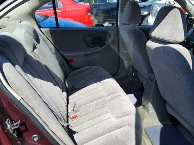 1G1NE52M4V6102838 - 1997 CHEVROLET MALIBU LS 勃艮第红 照片 6