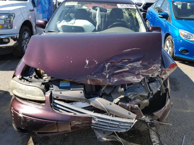 1G1NE52M4V6102838 - 1997 CHEVROLET MALIBU LS 勃艮第红 照片 7