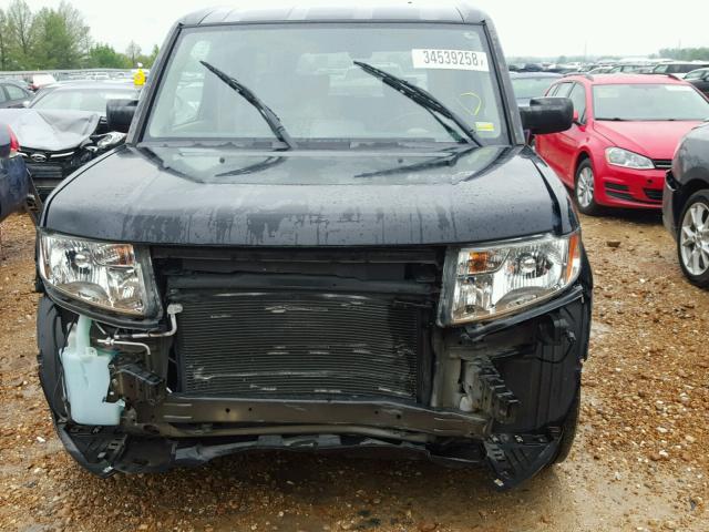 5J6YH28319L002710 - 2009 HONDA ELEMENT LX BLACK photo 9