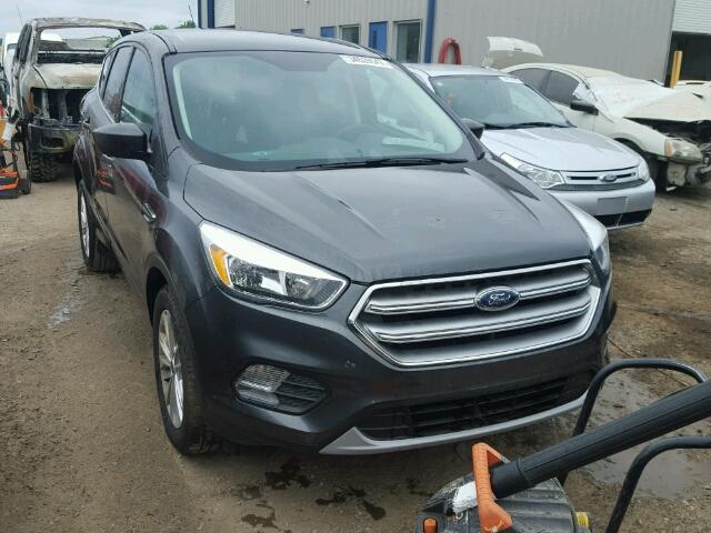 1FMCU0GD6HUA78647 - 2017 FORD ESCAPE SE GRAY photo 1